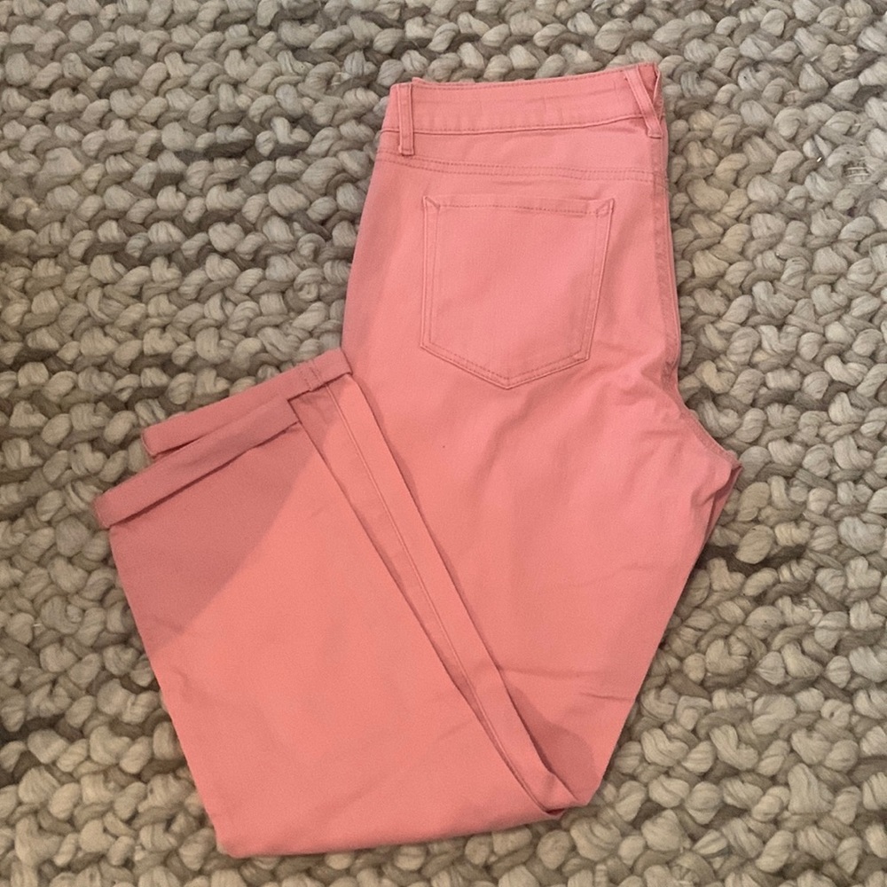 Jessica Simpson Rolled Cropped Skinny Pants